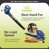 imageSun Joe AllPurpose Electric Leaf Blower 6Amp Motor 155 MPH 260 CFM Black  Lightweight ampamp Compact OneHand Operation for Yards Porches Patios Walkways Decks Garage ampamp Light Snow SBJ597EBlue
