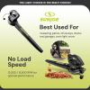 imageSun Joe AllPurpose Electric Leaf Blower 6Amp Motor 155 MPH 260 CFM Black  Lightweight ampamp Compact OneHand Operation for Yards Porches Patios Walkways Decks Garage ampamp Light Snow SBJ597EBlack