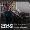 imageSun Joe Jet Leaf Blower with Cordless Compact Turbine ampamp Quick Charging IONMAX 24V Green  Portable BatteryPowered Electric Blower for Lawn Garden and Yard 24VTBLTEJet Blower  Tool Only