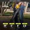 imageSun Joe Jet Leaf Blower with Cordless Compact Turbine ampamp Quick Charging IONMAX 24V Green  Portable BatteryPowered Electric Blower for Lawn Garden and Yard 24VTBLTEJet Blower  Tool Only