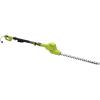 imageSun Joe SJH901E 18Inch Electric Telescoping Pole Hedge Trimmer21Inch Blade