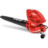 imageSun Joe AllPurpose Electric Leaf Blower 6Amp Motor 155 MPH 260 CFM Black  Lightweight ampamp Compact OneHand Operation for Yards Porches Patios Walkways Decks Garage ampamp Light Snow SBJ597ERed