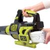 imageSun Joe Cordless Brushless Turbine Jet Blower Kit with 2 Batteries and Charger for NoFade Power and 50 Minutes of Rechargeable Runtime 24VX2JB500Kit w 20Ah Batteries and Charger