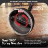 imageSun Joe Portable Pressure Washer Attachment Multi Surface Cleaner 10 Inch GreenBlack  Professional Cleaning Equipment Parts and Accessories for Home Yard and Garage SPXPCA10