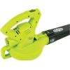 imageSun Joe SBJ601E 10 Amp 215 Max MPH AllPurpose 2Speed Electric Blower Green