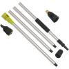 imageSun Joe 55 Foot Extension Spray Wand Aluminum Pole Accessory with NonSlip Foam Grip for SPX Series Pressure Washers SPXESW4