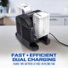 imageSnow Joe CERTIFIED AUTHENTIC 24VCHRGHSDPC 24V IONMAX Dual Port High Speed Charging Docking Station for 24VBAT Series Batteries 260Watt Input 26Volt Output
