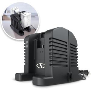 imageSnow Joe CERTIFIED AUTHENTIC 24VCHRGHSDPC 24V IONMAX Dual Port High Speed Charging Docking Station for 24VBAT Series Batteries 260Watt Input 26Volt Output