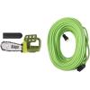 imageSun Joe SWJ599E 14inch 9Amp Tree Limb Master Electric Handheld Chainsaw with LowKickbackGreen