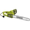 imageSun Joe SWJ698E 12inch 9Amp Electric Chain Saw with Kickback Safety Brake18 Bar  Chain