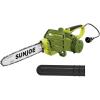 imageSun Joe SWJ698E 12inch 9Amp Electric Chain Saw with Kickback Safety Brake12 Bar  Chain