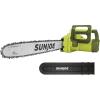 imageSun Joe SWJ698E 12inch 9Amp Electric Chain Saw with Kickback Safety Brake18 Bar  Chain