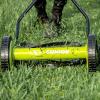 imageSun Joe MJ502M Reel Mower w 85Gallon 9Position Height Adjustment Foam Grip Compact Design Green 20Inch Manual wGrass Catcher14 in
