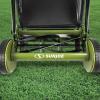 imageSun Joe MJ502M Reel Mower w 85Gallon 9Position Height Adjustment Foam Grip Compact Design Green 20Inch Manual wGrass Catcher18 in