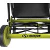 imageSun Joe MJ502M Reel Mower w 85Gallon 9Position Height Adjustment Foam Grip Compact Design Green 20Inch Manual wGrass Catcher20 in