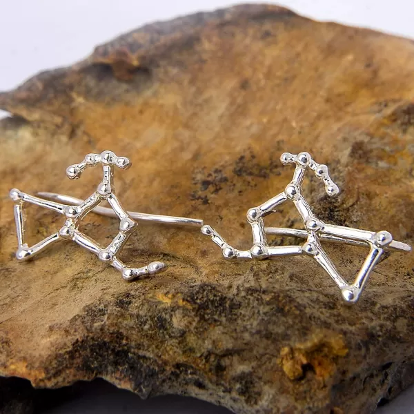 Marycrafts Sterling Silver Orion Star Constellation Earrings Ear Crawler Ear ClimberMarycrafts Sterling Silver Orion Star Constellation Earrings Ear Crawler Ear Climber