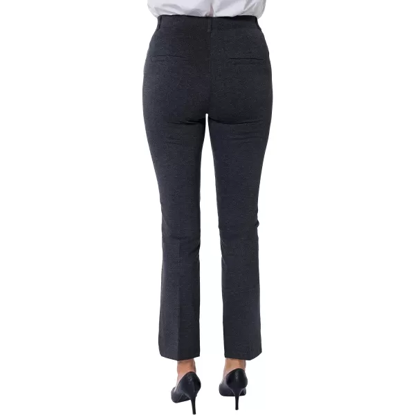 Marycrafts Womens Pull On Stretch Yoga Straight Dress Work Pants 29 3133Charcoal  Inseam 29