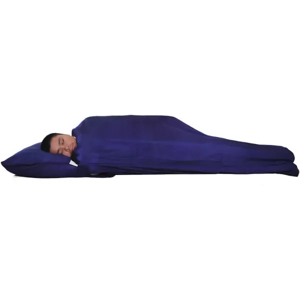 Purple Blue 100 Pure Mulberry Silk Single Sleeping Bag Liner Travel Sheet Sleepsack 83x33Purple Blue 100 Pure Mulberry Silk Single Sleeping Bag Liner Travel Sheet Sleepsack 83x33