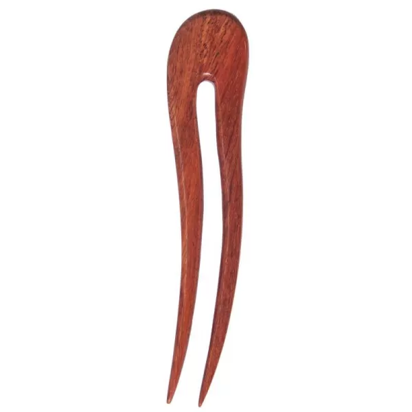 Marycrafts Wooden Rosy Wavy Hair Pin Hair Fork Hair Stick Hair Accessory Handmade 512 1 Piece512 Inch Pack of 1