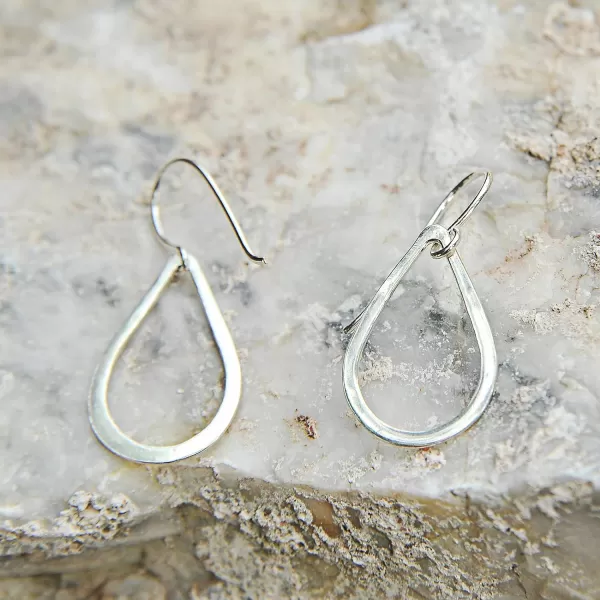 Marycrafts Sterling Silver Tear Drop Earrings Dangle Drop EarringsMarycrafts Sterling Silver Tear Drop Earrings Dangle Drop Earrings