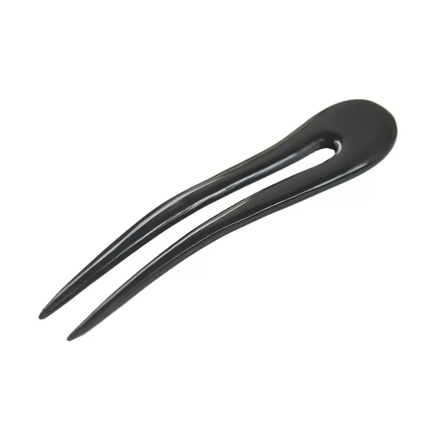 Marycrafts Wavy Simple Horn Hair Fork Hairfork Hairpin Hair Accessories For WomenBlack