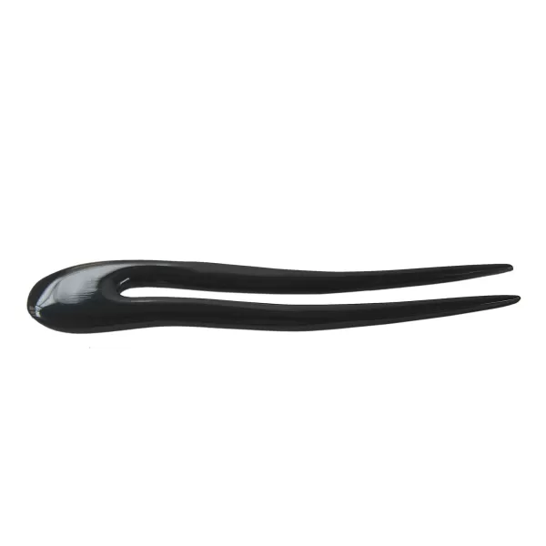 Marycrafts Wavy Simple Horn Hair Fork Hairfork Hairpin Hair Accessories For WomenBlack