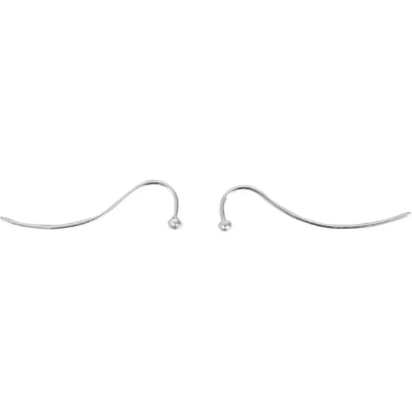 Marycrafts Sterling Silver Minimal Minimalist Earrings Pull Through Wire EarringMarycrafts Sterling Silver Minimal Minimalist Earrings Pull Through Wire Earring