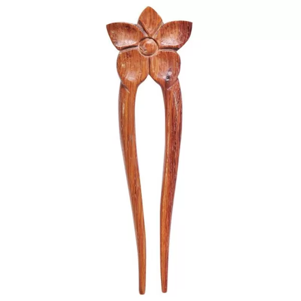 Marycrafts Wooden Flower Hair Pin Hair Fork Hair Stick Hair Accessories For Women 1 Piece1 Piece