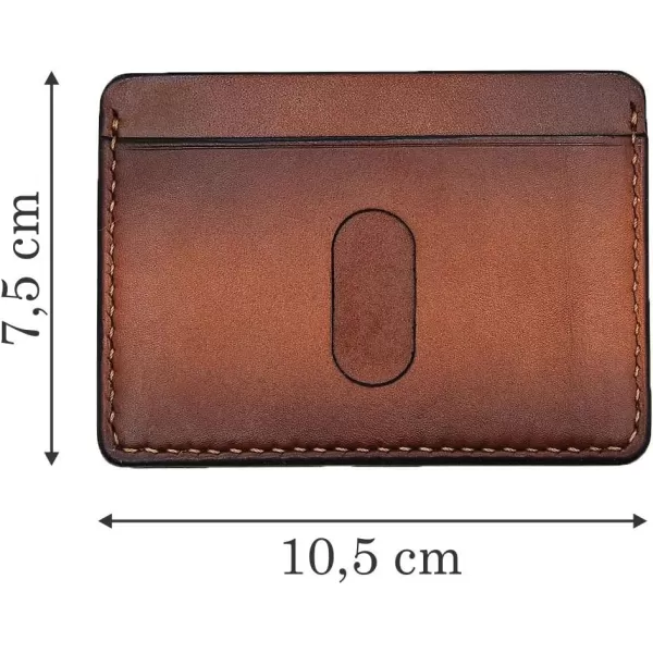 Marycrafts Slim Leather Card Case Wallet Minimalist Credit Card Holder for MenMarycrafts Slim Leather Card Case Wallet Minimalist Credit Card Holder for Men