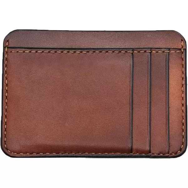 Marycrafts Slim Leather Card Case Wallet Minimalist ID Holder for MenMarycrafts Slim Leather Card Case Wallet Minimalist ID Holder for Men