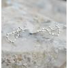 imageMarycrafts Sterling Silver Aquarius Constellation Earrings Ear Crawler Ear Climber