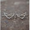 imageMarycrafts Sterling Silver Capricorn Constellation Earrings Ear Crawler Ear Climber