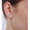 imageMarycrafts Sterling Silver Libra Constellation Earrings Ear Crawler Ear Climber