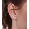 imageMarycrafts Sterling Silver Pisces Constellation Earrings Ear Crawler Ear Climber