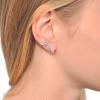 imageMarycrafts Sterling Silver Deer horn Ear Crawler Ear Climber