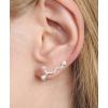 imageMarycrafts Sterling Silver Gaba Molecule Chemistry Ear Crawler