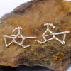 imageMarycrafts Sterling Silver Orion Star Constellation Earrings Ear Crawler Ear Climber