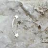 imageMarycrafts Sterling Silver Star Ear Climber Ear Crawler Earrings