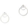 imageMarycrafts Sterling Silver Geometric Ear Jacket Front Back Earrings Earrings