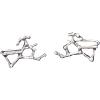 imageMarycrafts Sterling Silver Orion Star Constellation Earrings Ear Crawler Ear Climber