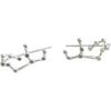 imageMarycrafts Sterling Silver Virgo Constellation Earrings Ear Crawler Ear Climber