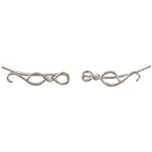 imageMarycrafts Sterling Silver Simple Ear Crawler Ear Climber