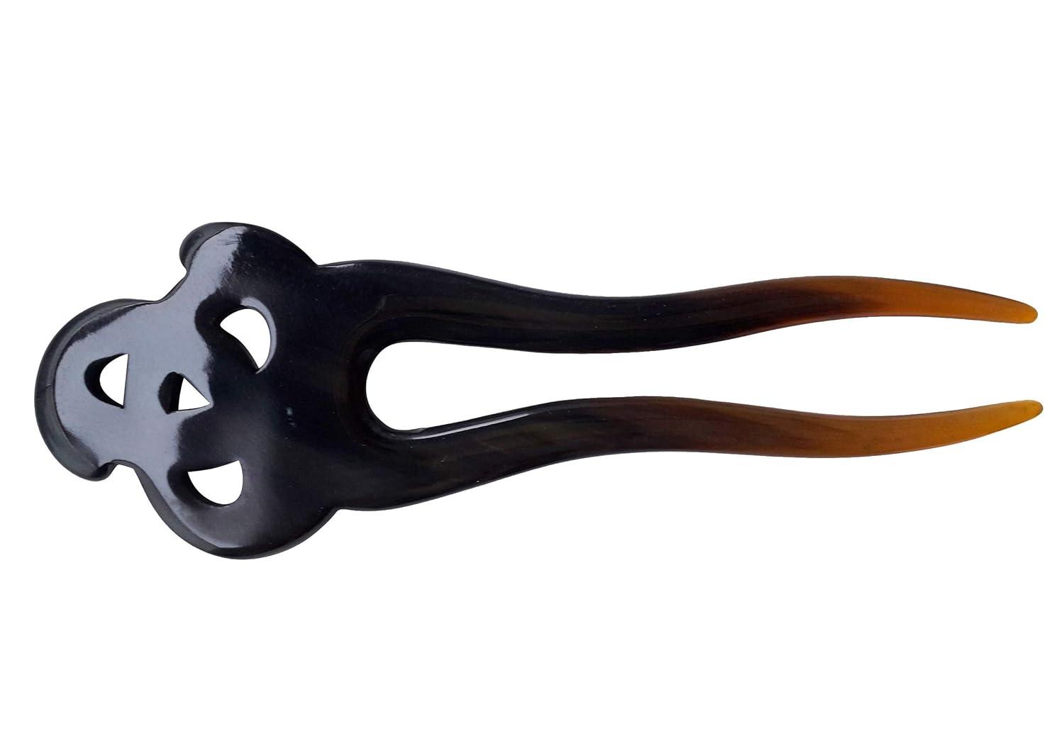 imageMarycrafts Celtic Knot Buffalo Horn Hair Fork Hair stick Hair Accessories MulticolorMulticolor