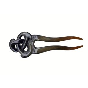 imageMarycrafts Celtic Knot Buffalo Horn Hair Fork Hair stick Hair Accessories MulticolorMulticolor