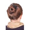imageMarycrafts Buffalo Horn Hair Comb 4 Prongs Hair Fork Hair Pin Hair Accessories For WomenBlack
