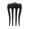 imageMarycrafts Buffalo Horn Hair Comb 4 Prongs Hair Fork Hair Pin Hair Accessories For WomenBlack