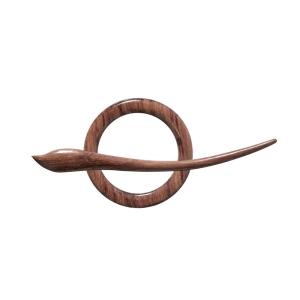 imageMarycrafts Wooden Hair Barrette Shawl Pin Hair Pin Hair Stick Accessory Handmade Retro VintageCircle