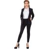 imageMarycrafts Womens Business Blazer Pant Suit Set for WorkBlack