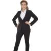 imageMarycrafts Womens Business Blazer Pant Suit Set for WorkBlack