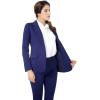 imageMarycrafts Womens Business Blazer Pant Suit Set for WorkNavy